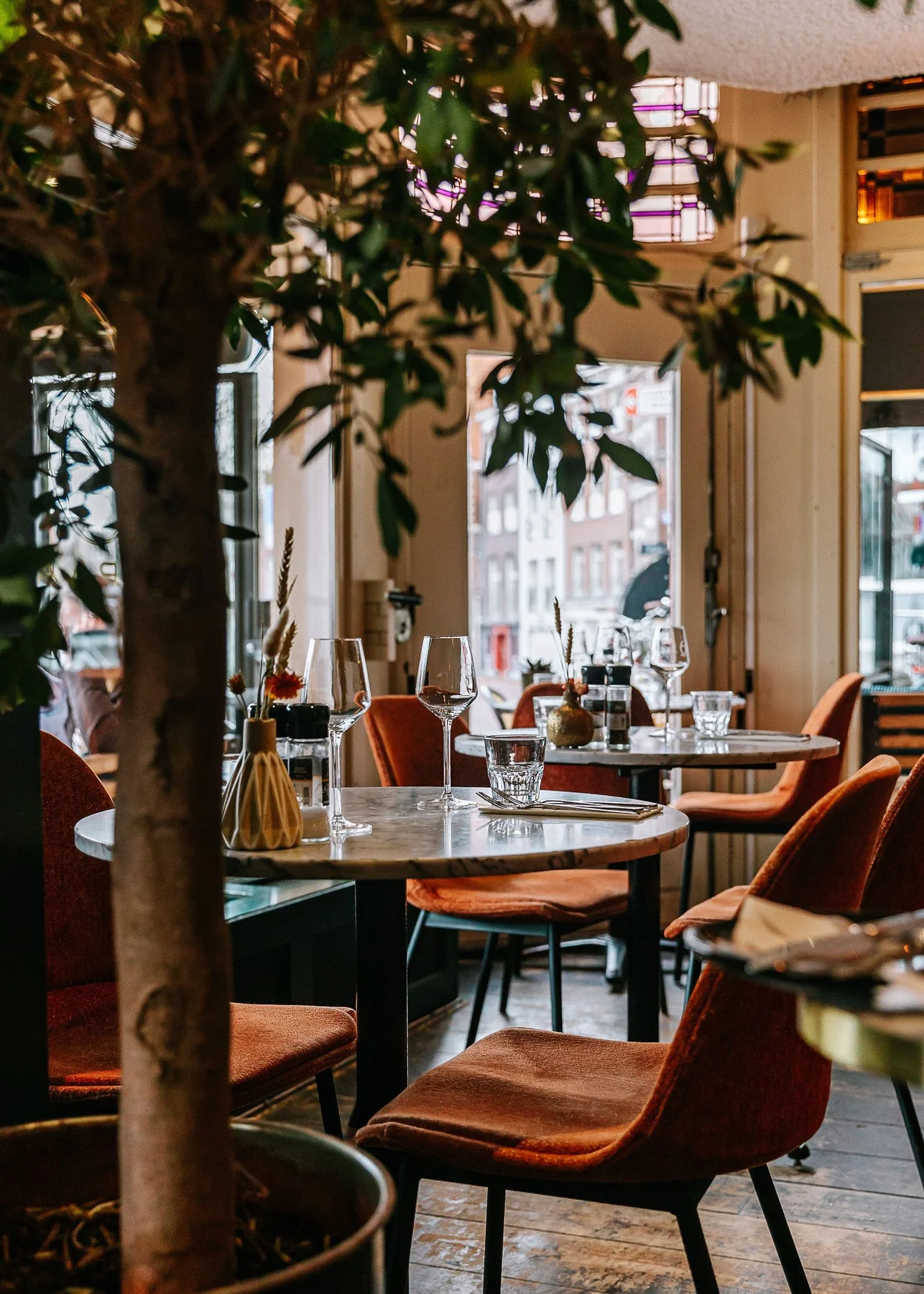 Samen dineren in het restaurant